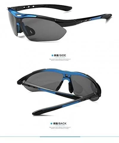 No polarized Sunglasses Protection Comfortable Designer - Blue - CJ18KQZEH0R $29.26 Aviator