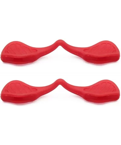 Two Pieces Replacement Nosepieces Accessories Radar Path/EV RadarLock - Red - CJ18I04U72C $13.64 Goggle