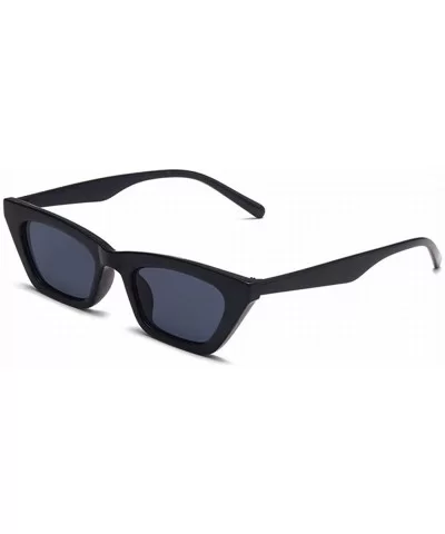 Sunglasses Women'S Fashion Personality Plastic Small Box Candy Glasses - Style 2 - C018U9MM292 $33.45 Oversized