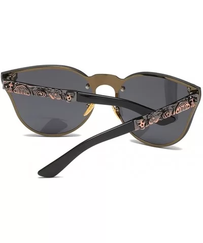 Unisex Frame Shades Acetate Frame UV Sunglasses - A - CY18G69X2SU $11.04 Oval