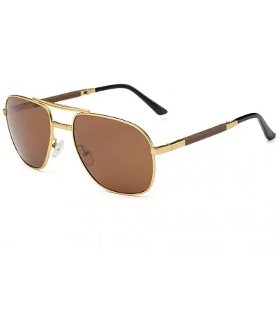 Trendy Rimless Sunglasses Mirror Reflective Sun Glasses for Women Men - Coffee - CS194A3XI9C $22.53 Square