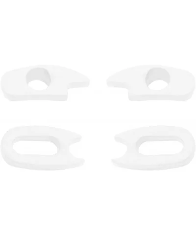 Replacement Earsocks & Nosepieces Rubber Kits Romeo 1 Sunglasses - White - CB19325ZOM4 $16.26 Goggle