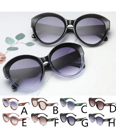 Fashion Man Irregular Shape Retro Sunglasses Women Glasses Vintage Style - A - CI18UL87IGD $16.10 Goggle