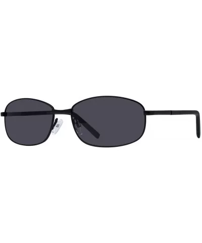 Buzz Men's Sunglasses (Matte Black/Grey) - CP18XKXXK32 $75.64 Rectangular