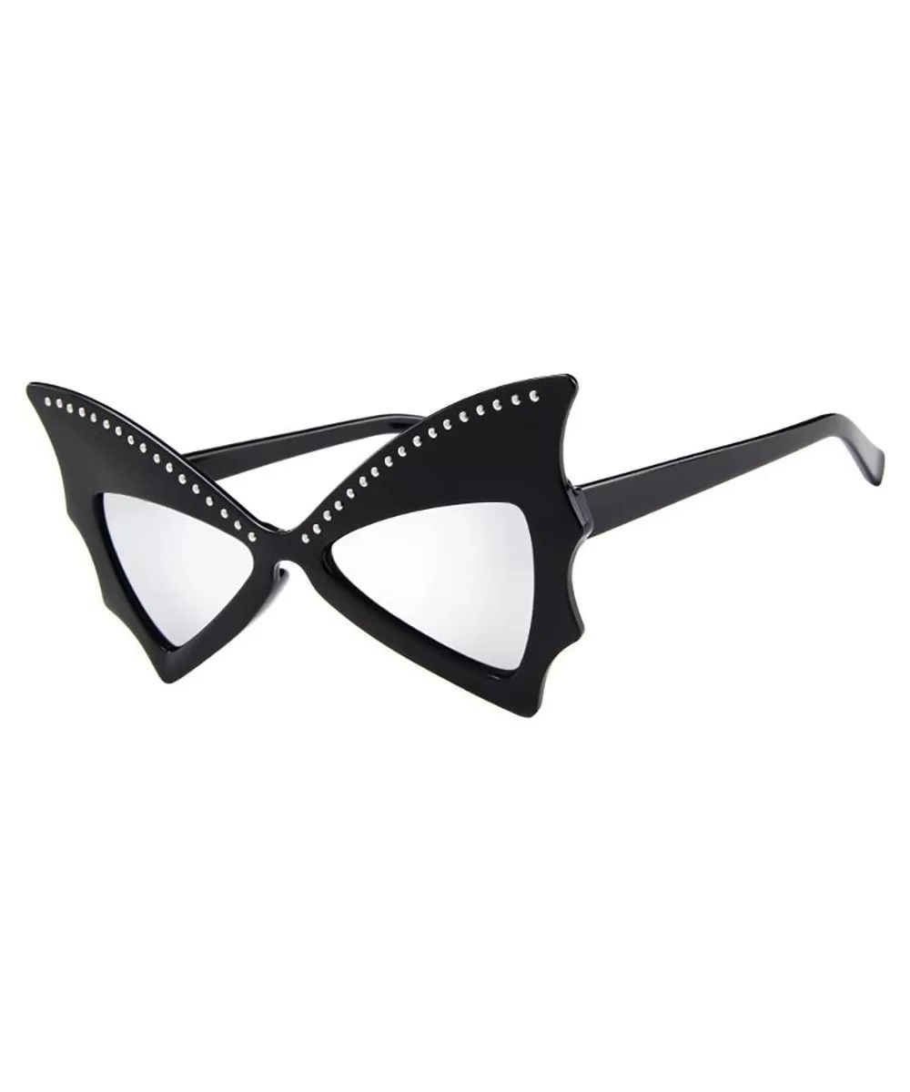 Vintage Sunglasses Fashion Oversized - E - CQ190HZAX4Z $10.94 Oversized