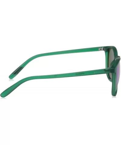 unisex-child Pld8016/N Rectangular Sunglasses - Transpdarkgreen - CD127P97CCT $47.79 Rectangular