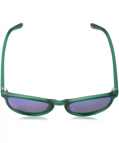 unisex-child Pld8016/N Rectangular Sunglasses - Transpdarkgreen - CD127P97CCT $47.79 Rectangular