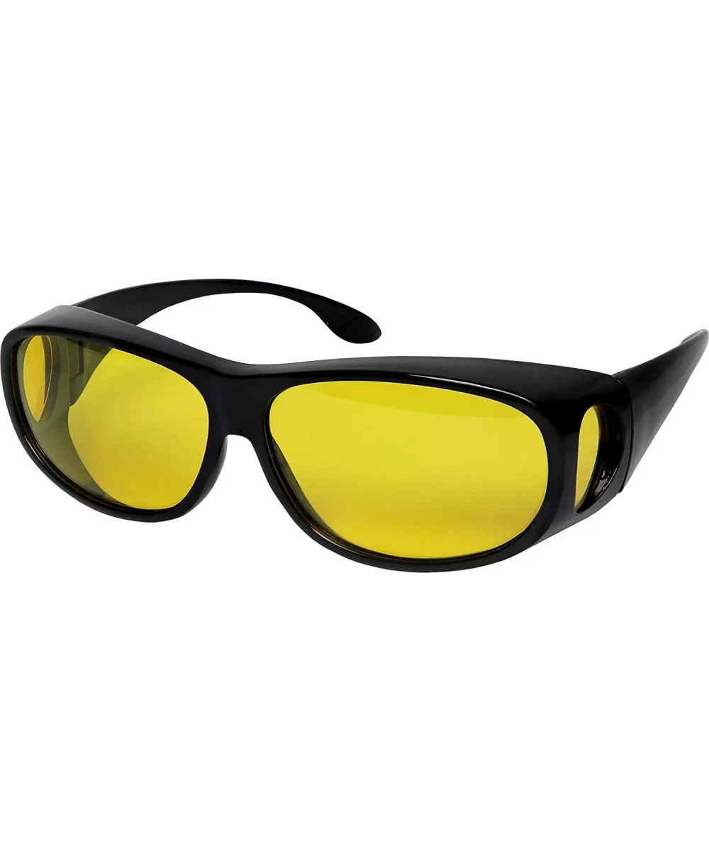 Driving Glasses Polarized Reducing Sunglasses - Night Driving Lens - C718OAY33XN $12.31 Sport