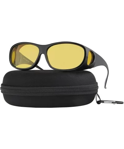 Driving Glasses Polarized Reducing Sunglasses - Night Driving Lens - C718OAY33XN $12.31 Sport