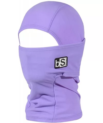Kids Balaclava Hood - Pastel Purple - CX18GOU9EMM $37.16 Goggle