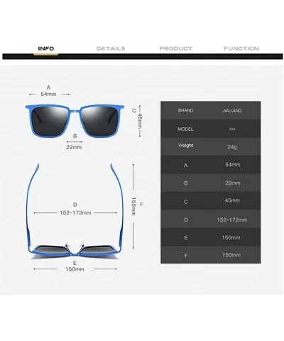 Unisex Polarized Driving Sunglasses For Men/Women Aluminum Frame Lightweight Fishing Sports Outdoors - C91983D76EK $11.93 Sport