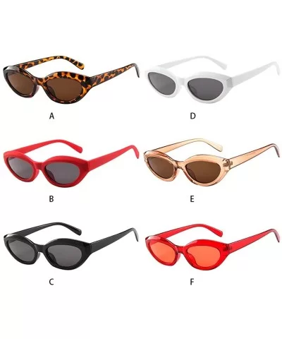 Women Men Vintage Retro Glasses-Unisex Oval Frame Sunglasses Eyewear - B - CK18OAE6W4R $12.86 Rimless