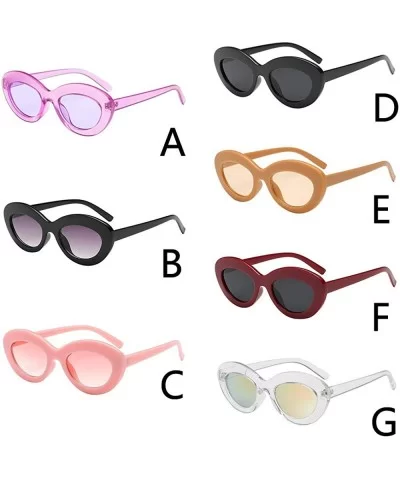 Sunglasses Reflective All Match Outdoor Eyewear - C - C018YM68QLX $8.79 Oval