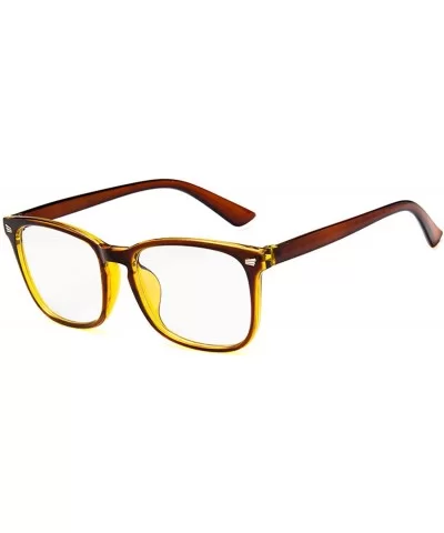 Sexy Vintage Spectacle Women Square Glasses Frame Computer Gaming Anti-UV Anti Blue Light Rivet Eyeglasses Man - CY198ZMI47A ...