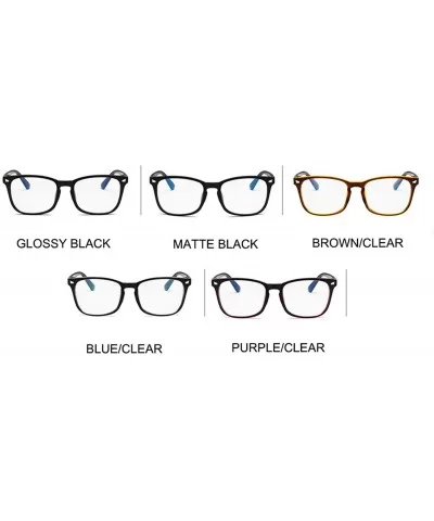 Sexy Vintage Spectacle Women Square Glasses Frame Computer Gaming Anti-UV Anti Blue Light Rivet Eyeglasses Man - CY198ZMI47A ...