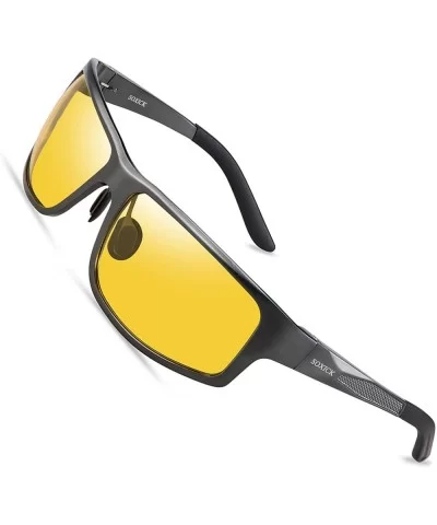 Night Vision Glasses for Driving - Fashion Polarized HD Anti-Glare Safe Glasses For Men Women Driver - 8128c2 - CE18AER8CKI $...