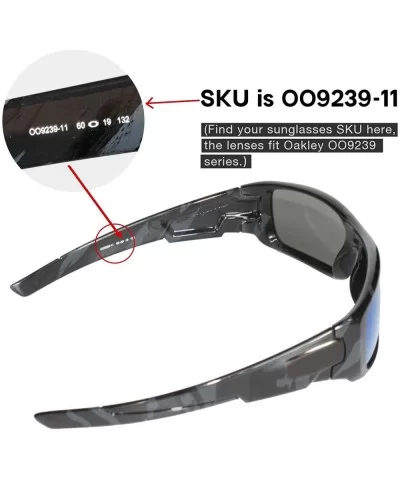 Replacement Lenses for Oakley Crankshaft Sunglasses - Multiple Options Available - C612H9LVUKD $24.21 Sport