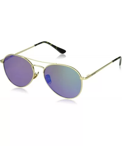 Women's Jet Stream Oval Sunglasses - Matte Gold - C118Q480QMK $65.82 Oval