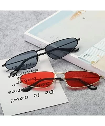 Retro Vintage Tinted Lens Cat Eye Sunglasses - CK18TX4T4AX $13.83 Cat Eye