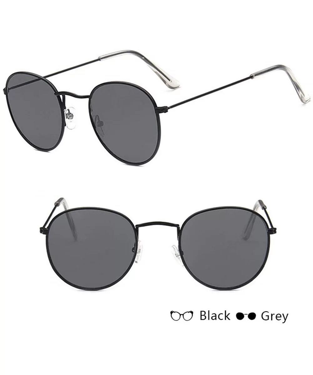 Fashion Colorful Round Sunglasses Women Luxury Metal Sunglasse Summer Outdoor UV400 Eyewear Zonnebril Dames - CK197A2O673 $43...