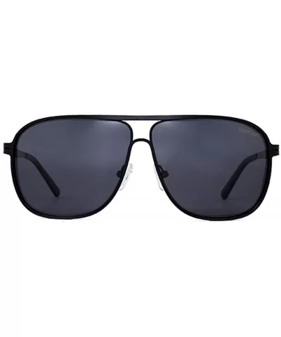Stainless steel frame sunglasses- men's classic aviator sunglasses - C - CF18RYE724I $81.75 Aviator