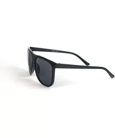 Classic Retro Wayfarer Sunglasses P2050 Regular Size - Black-smoke Lens - C011BOUF0K7 $12.29 Wayfarer