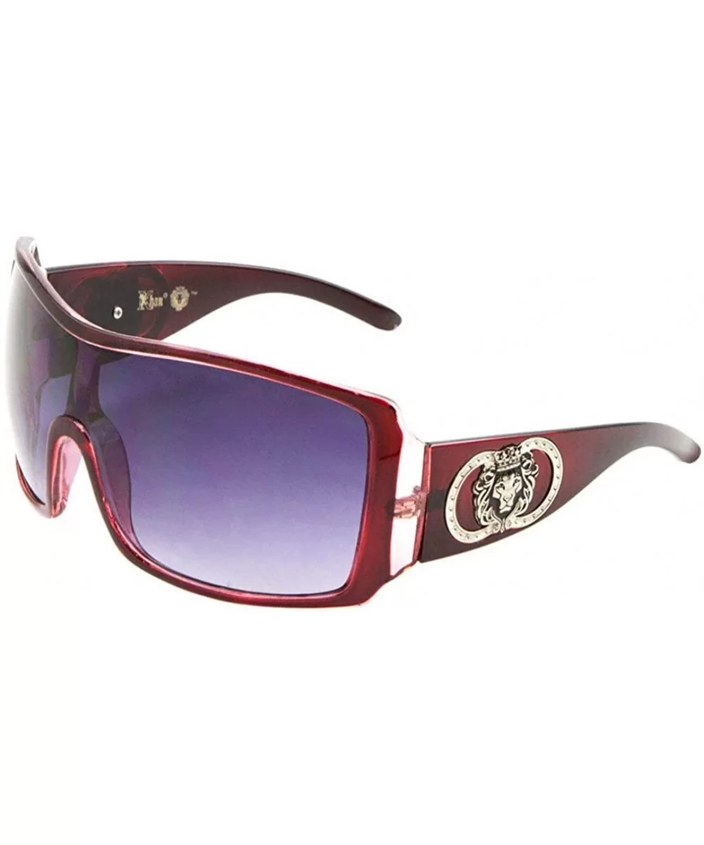 Eyewear New 2014 Women's Celebrity Inspired Oversized Wrap Sunglasses-LH61825 - Rose - CK11KFMGGD5 $13.19 Oversized