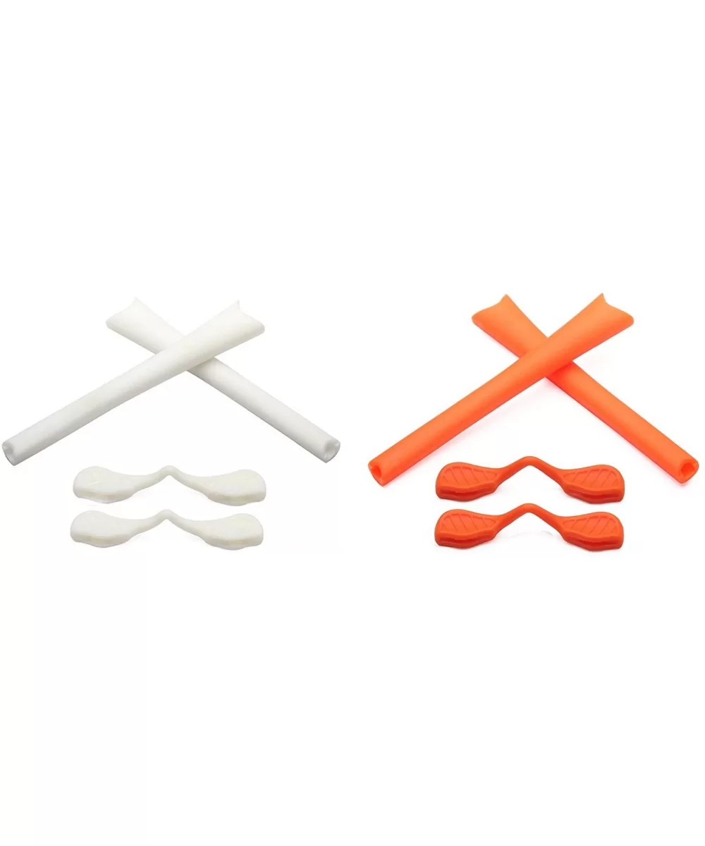 Replacement Earsocks & Nosepieces Rubber Kits Radar Path White&Orange - CJ18DQU420E $26.00 Goggle