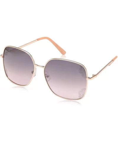 LD267 Round Sunglasses - Rose Gold/Rose - 60 mm - CN18O309T2D $76.72 Round