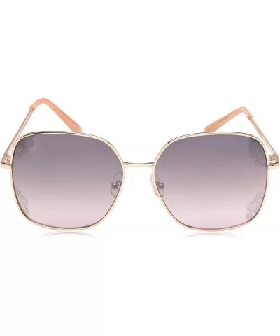 LD267 Round Sunglasses - Rose Gold/Rose - 60 mm - CN18O309T2D $76.72 Round