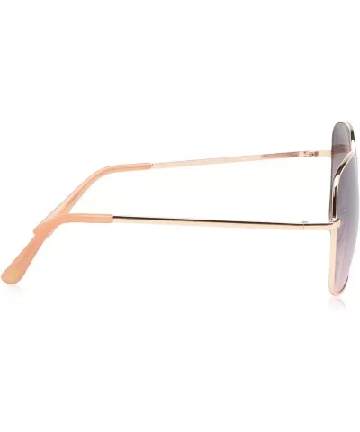 LD267 Round Sunglasses - Rose Gold/Rose - 60 mm - CN18O309T2D $76.72 Round