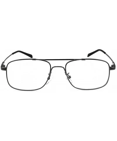 Pilot Full-flex Memory Titanium Optical Eyeglasses Frame - Small Black - C411WRIM8SH $29.74 Aviator