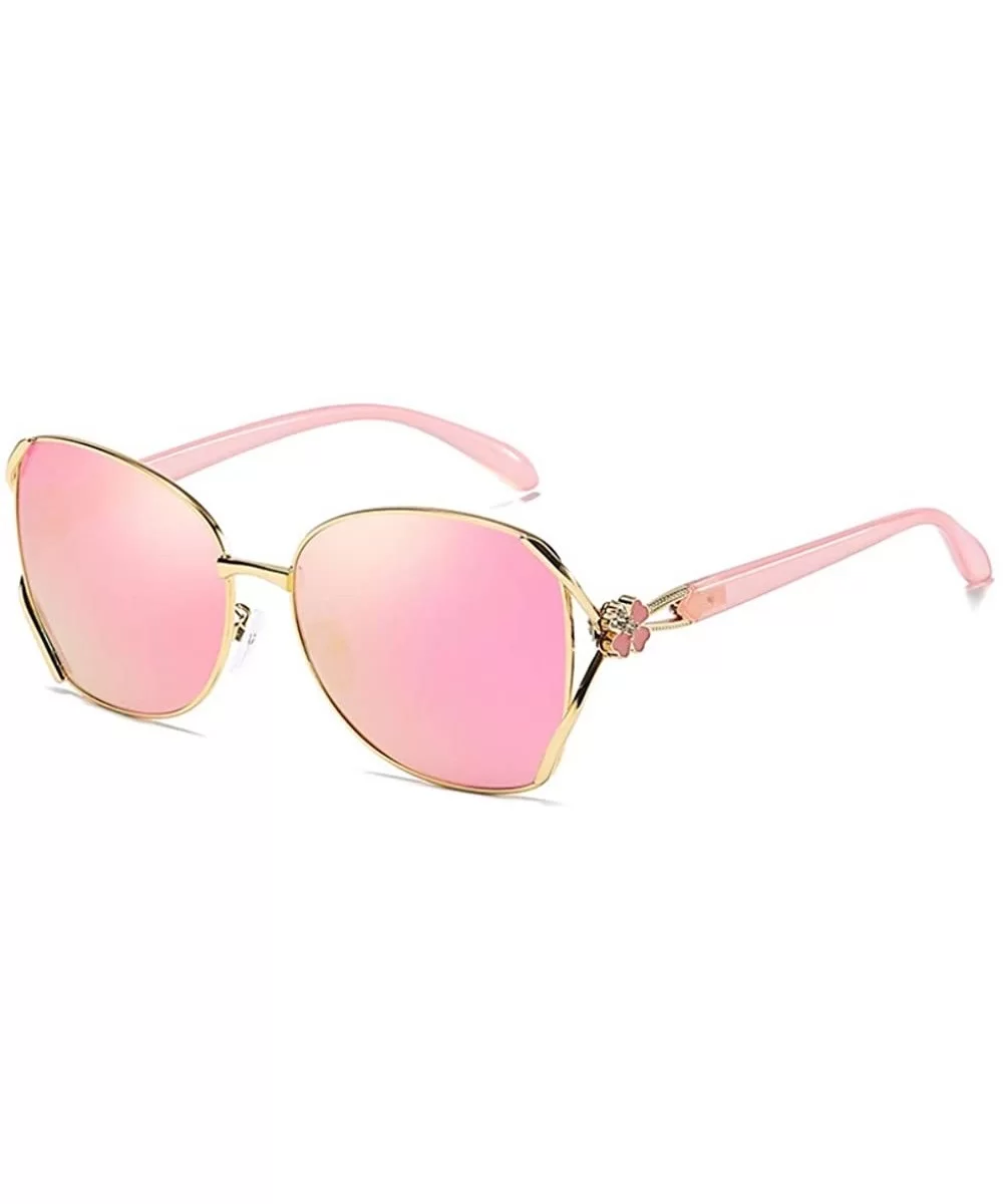 Women's polarizing sunglasses polarizing driving Sunglasses anti-ultraviolet polarizing glasses - B - CR18QO9EQGI $65.56 Aviator