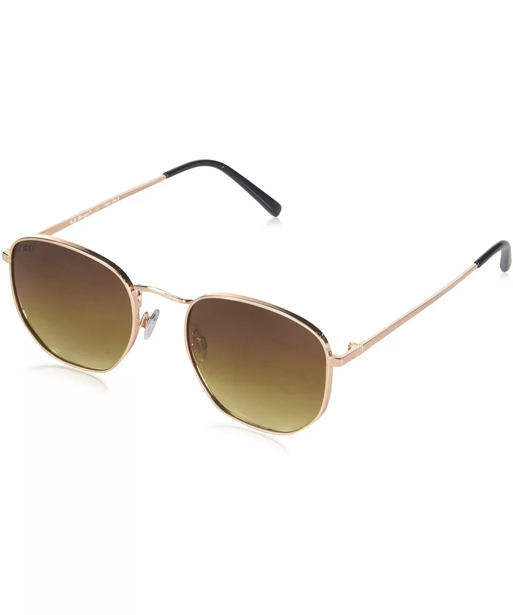 Mercenary Round Sunglasses - Rose Gold - CR18WC2CXQX $42.07 Round