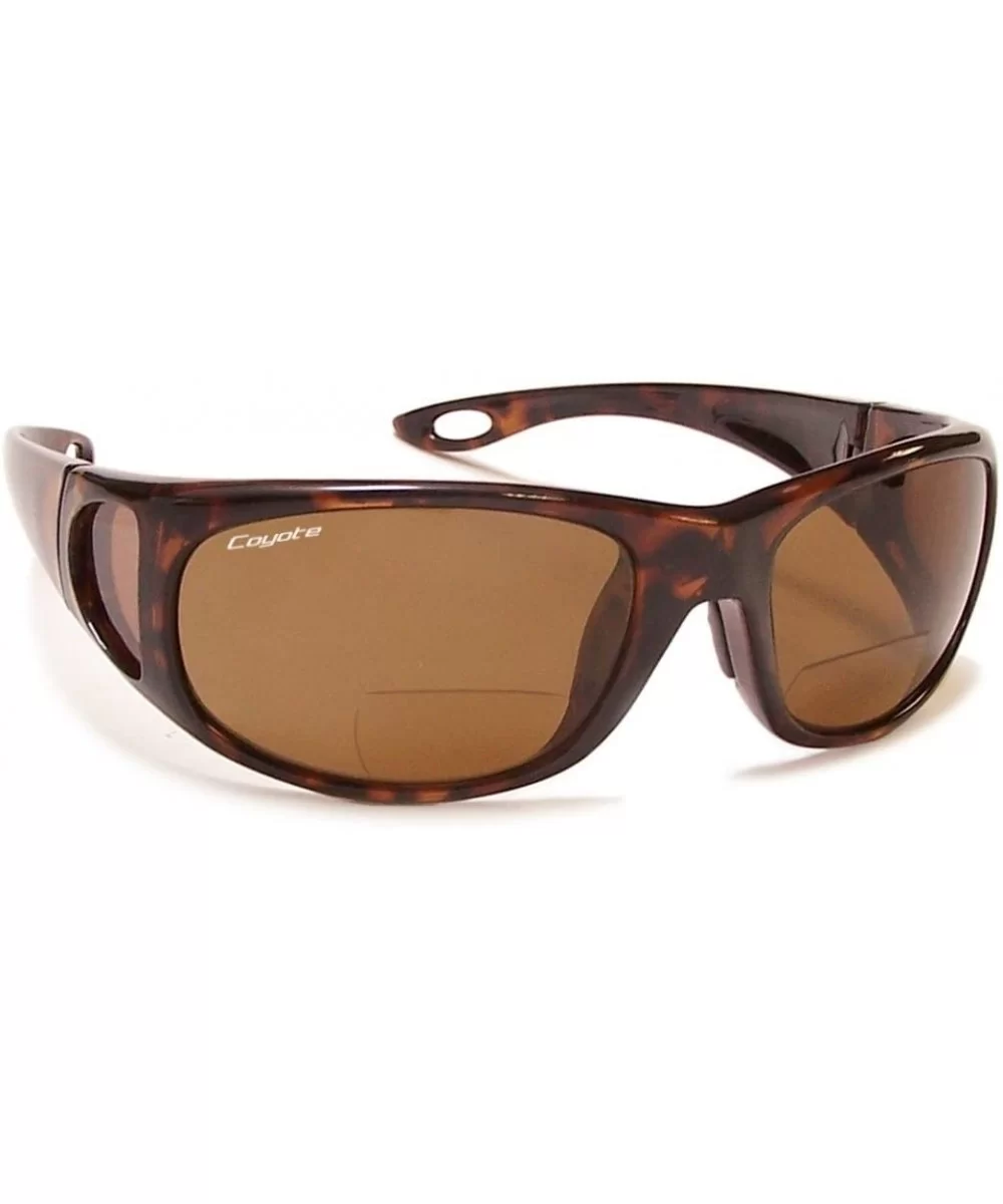 Polarized Bifocal Reader Sunglass - Tortoise/Brown - CZ11T7XL5DJ $96.34 Oval