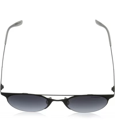 CA115/S Round Sunglasses - Matte Grey/Blue - 50 mm - Matte Black/Gray Gradient - C112DKTBVWP $74.59 Sport