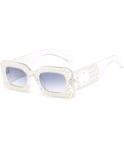 Ladies Square Sunglasses Ladies Retro Sunglasses UV400 - CD19074KG2K $41.42 Sport