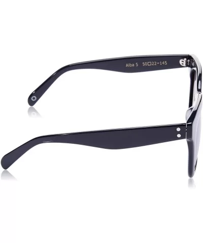 Unisex Square Sunglasses MR1908 - C5 Grey Lens/Blue Frame - CM18GROIKXM $39.66 Cat Eye