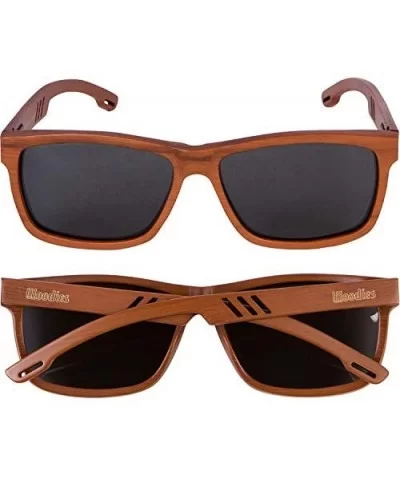 Wood Sunglasses with Polarized Lens and Crate Display Box - CD18IMISR60 $59.35 Aviator