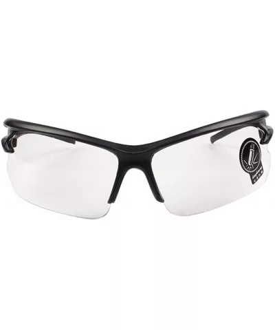 Unisex Sunglasses Bike Running Driving Fishing Golf Baseball Glasses Sunglasses - Clear - CM19075DADX $12.06 Aviator