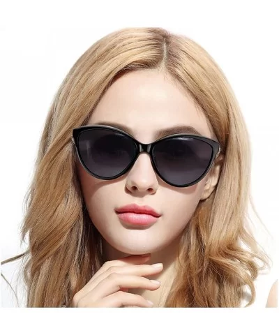 Cateye Sunglasses for Women Polarized-Fashion Classic Frame with 100% UV 400 Protection - CT18U3444NS $32.54 Cat Eye
