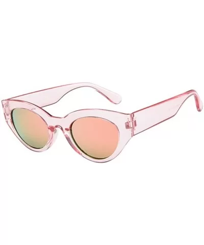 Sunglasses Polarized Goggles Sports OutdoorsGlasses Eyewear - Pink - CM18QSXSNWR $13.03 Oval