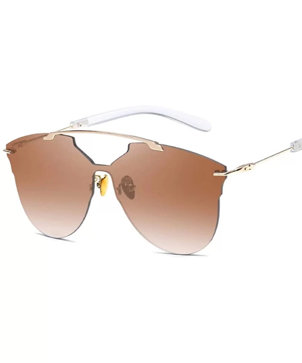 European and American Wind Connecting Lens Sunglasses Men and Women's General Street Shot Sunglasses - C - C118Q890YYI $51.22...