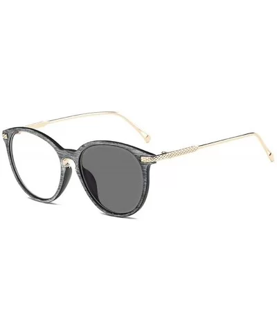 Photochromic Sunglasses Glasses Nearsighted Imitation - CU18ZRL53DY $31.06 Round