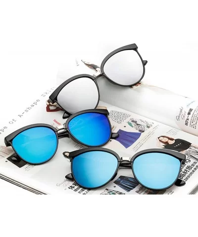 Candies Brand Designer Cat Eye Sunglasses Women Luxury Plastic Sun Glasses Classic Retro Outdoor - Gold Lens - C418W65Q93U $1...