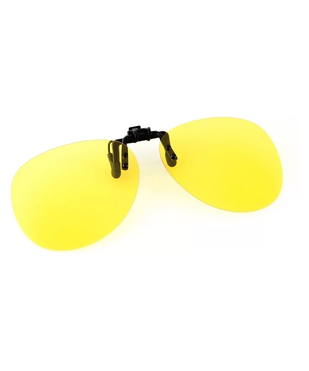 UV Blocking Polarized Sunglasses with Clip On Night Vision Lens Anti Glare - CO187O6K3QO $13.26 Wayfarer