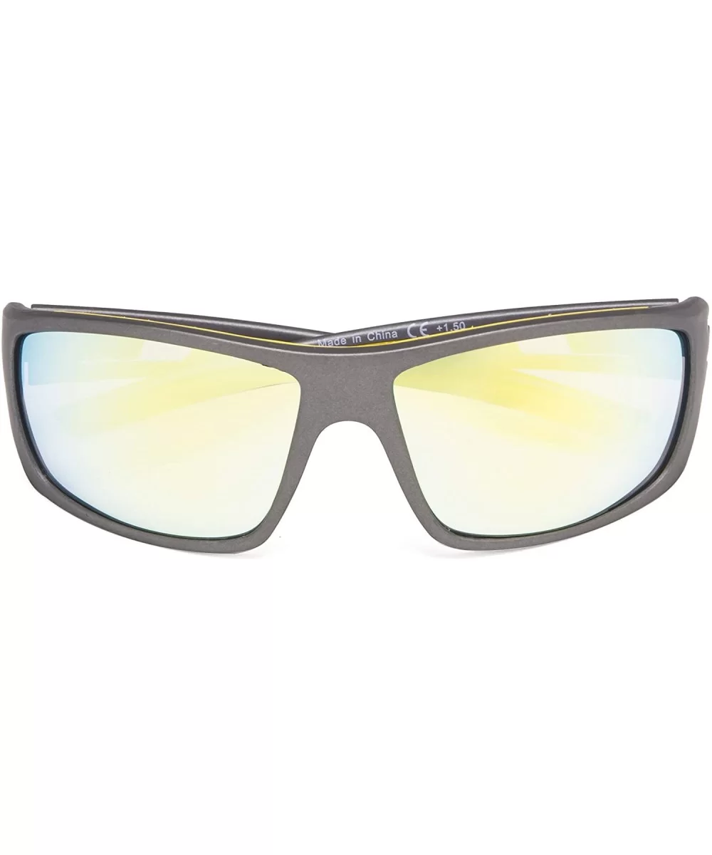 Bifocal Sunglasses For Sports TR90 Frame Outdoor SUNSHINE READERS - Gold-mirror - CT18NQY6U2C $11.85 Sport