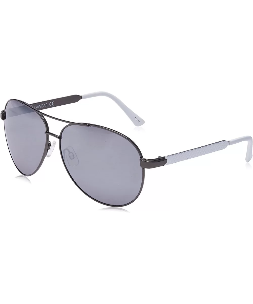 Men's R1427 Aviator Sunglasses- Gold/Brown- 62 mm - C0129HH0GQL $71.16 Aviator