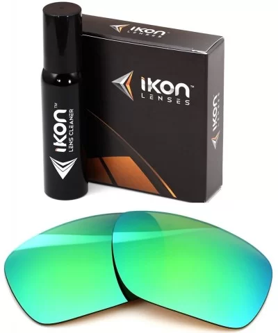 Polarized Replacement Lenses for Blackfin Sunglasses - Emerald Green Mirror - CJ120X6QCHR $56.86 Sport