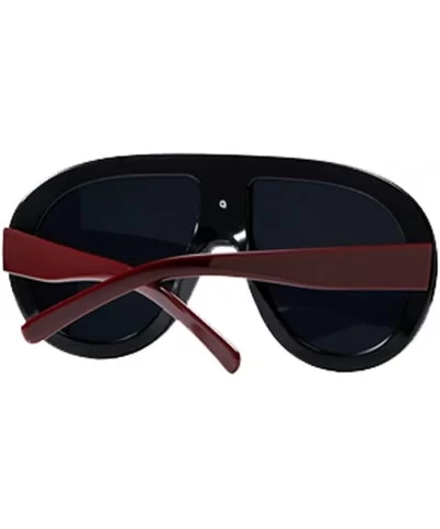 Oversized Fashion Sunglasses Women Vintage Thick Big Frame Shades Men - C3 - CQ18CSGSKRH $41.24 Oversized